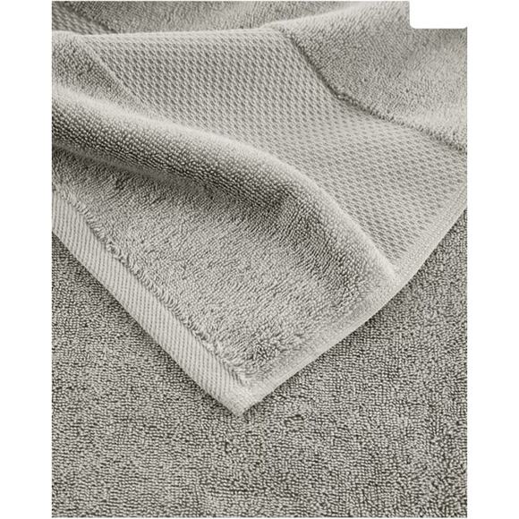 Madison Park Signature Turkish Cotton 6-Pc. Bath Towel Set Color:Silver - Picture 9 of 10